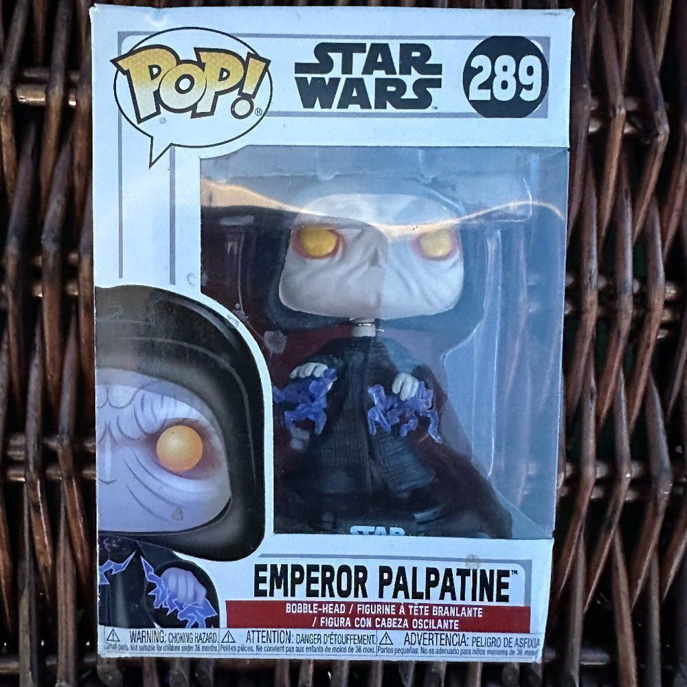 Funko Pop Star Wars #289 Emperor Palpatine Vinyl Figure NIB Collectible